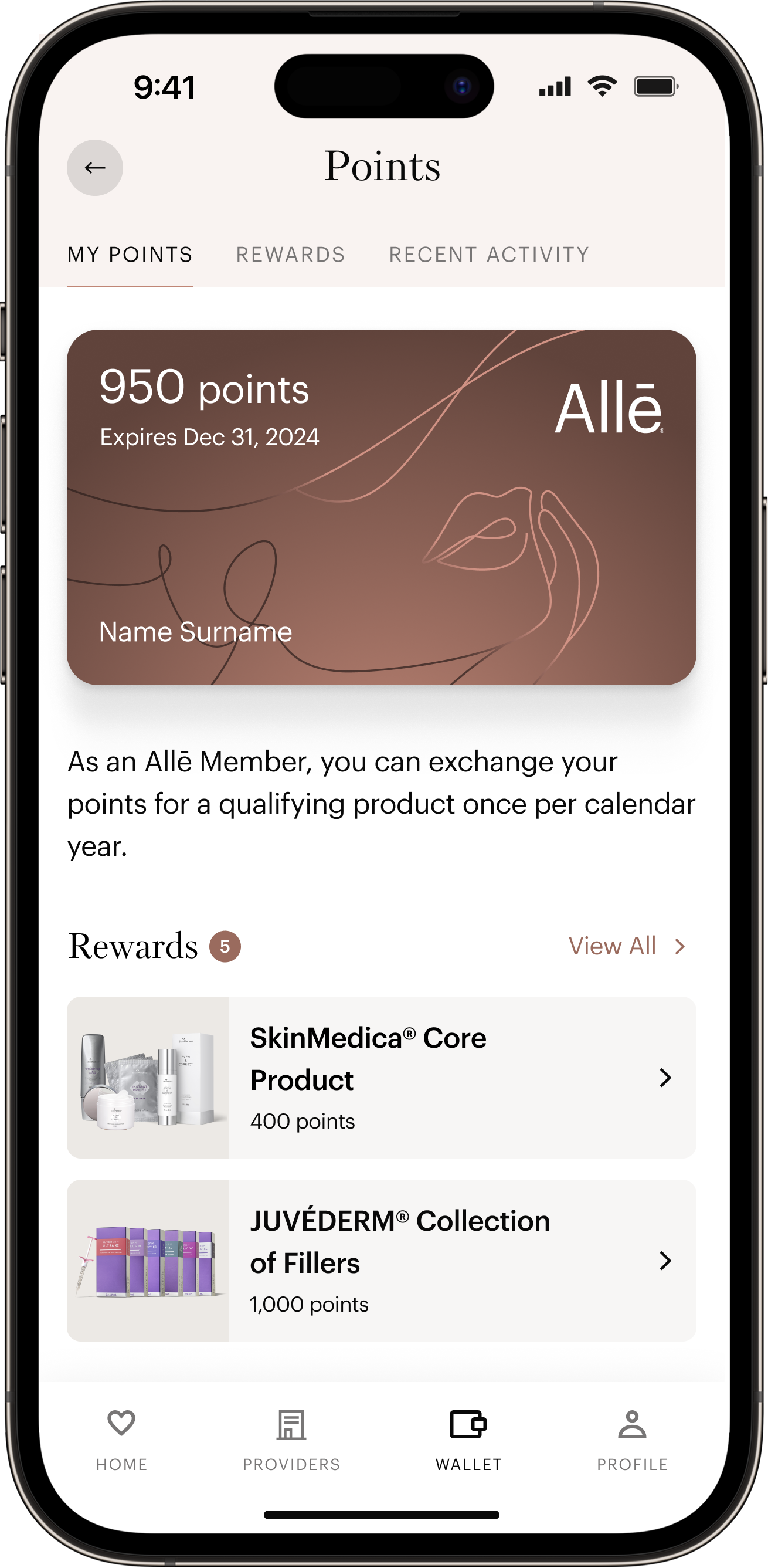 Alle loyalty app