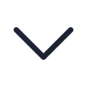 Black downward pointing arrow icon on white background.