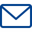 Blue envelope icon representing email or messaging.
