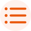 Blue check mark inside a circle symbol indicating confirmation or approval.