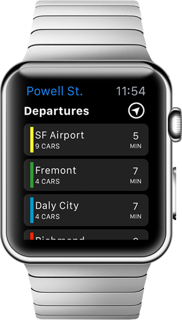 Live BART on iOS 6