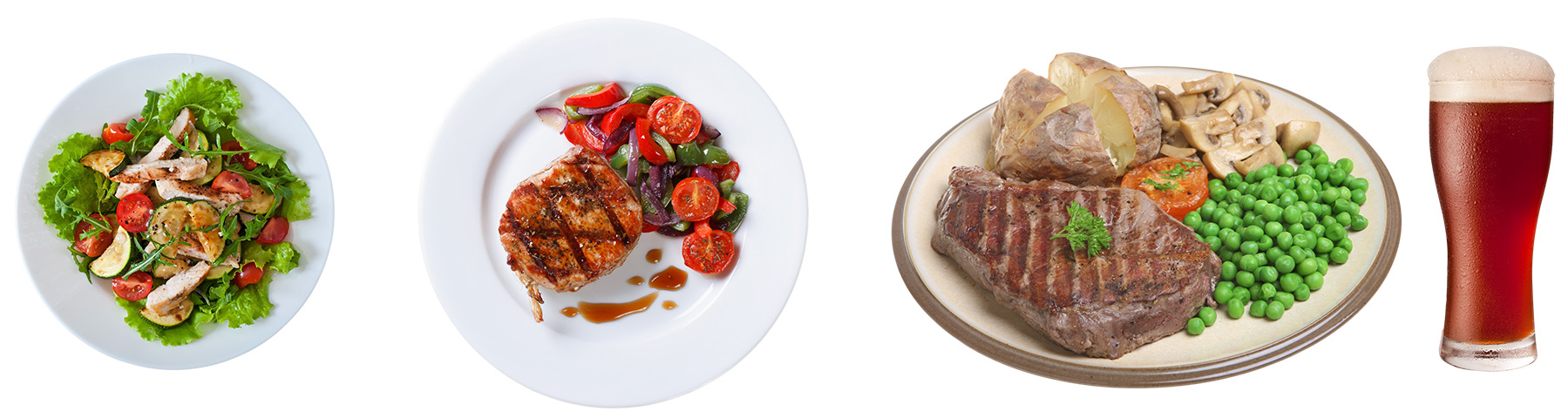 Bodybuilding meal size references