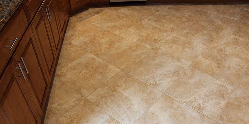 Ceramic tile after cleaning 