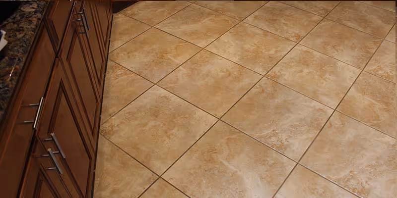Ceramic tile before cleaning 