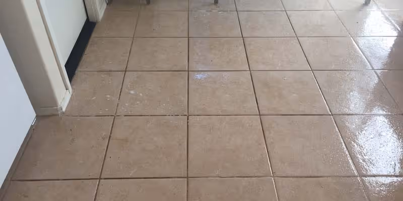 tile and grout that is dirty