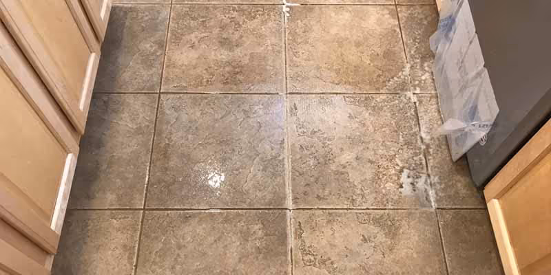 Grout that has been pre sprayed