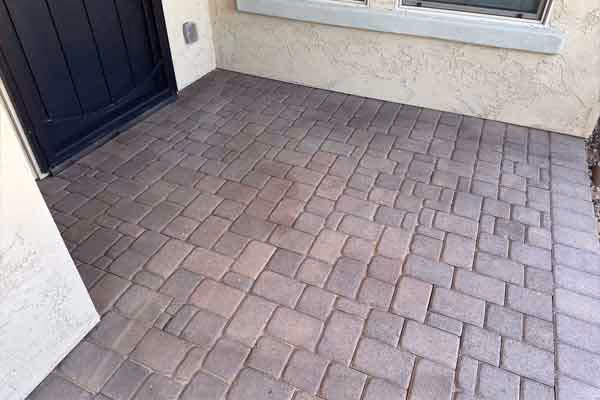 Paver walkway