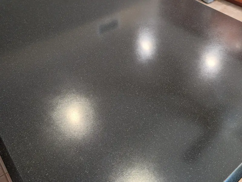 Granite countertop project photo showing the stone's natural appearance