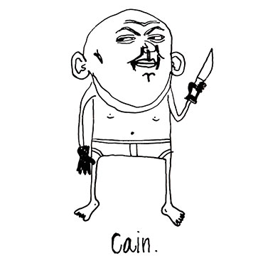 Cain Illustration by Mychal Handley