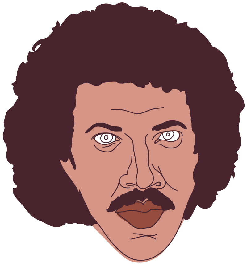 Lionel Ritchie Floating Head - Mychal Handley