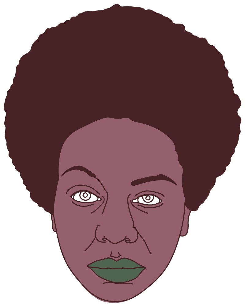 Nina Simone Floating Head - Mychal Handley