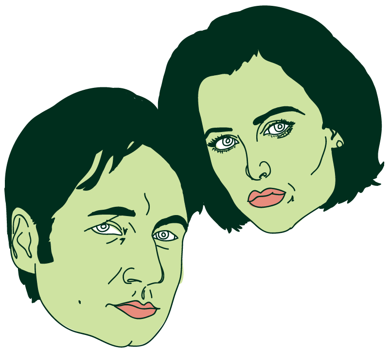 X-Files Floating Head - Mychal Handley