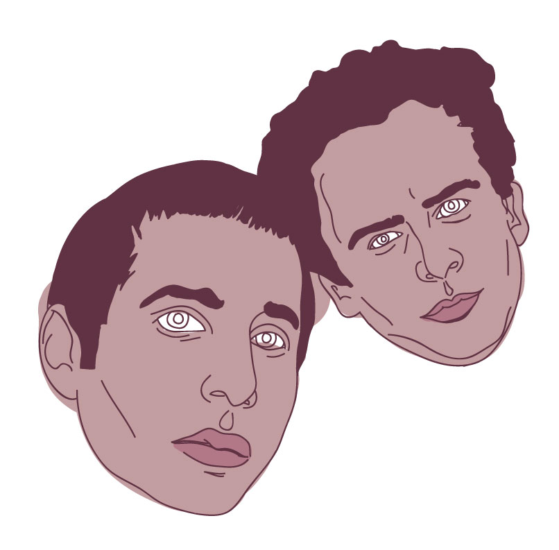 Simon Garfunkel Floating Head - Mychal Handley