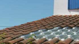 Tuile solaire pour plancher chauffant sec mince Caleosol