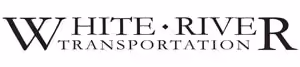 White River Transportation text logo with a dot between White and River.