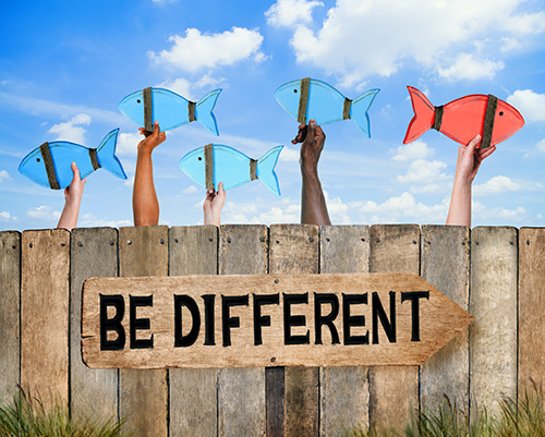 Be Different!