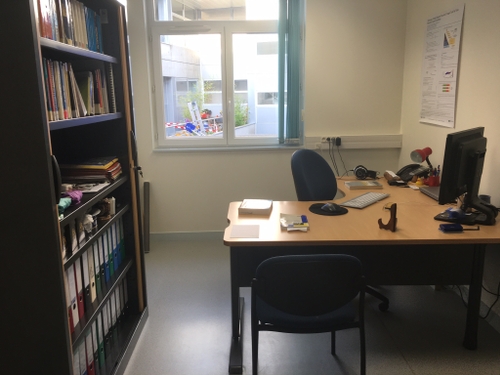 My office at ENSSAT (2016)