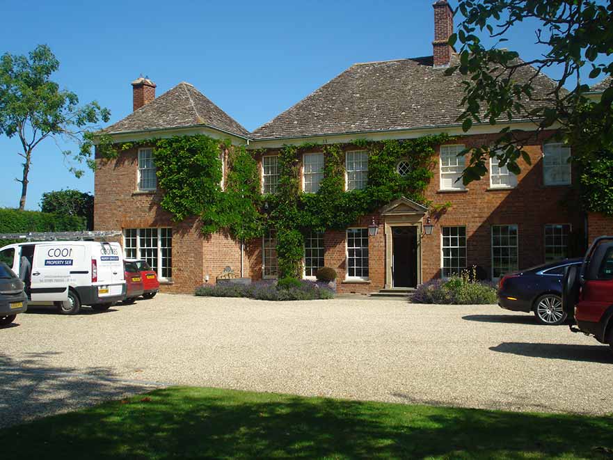 Complete redecoration plus conversion of cottage into two apartments