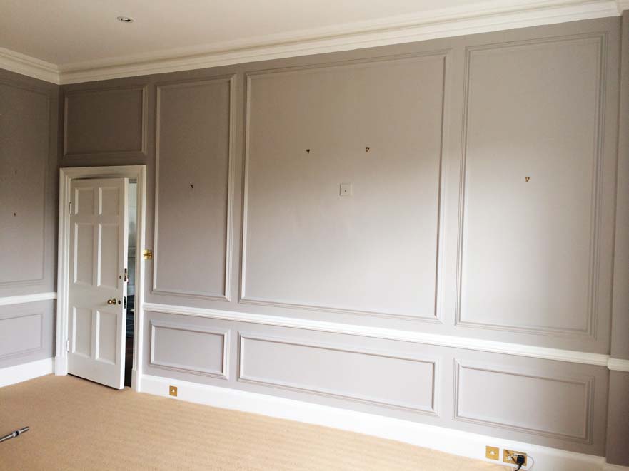 Complete redecoration plus conversion of cottage into two apartments