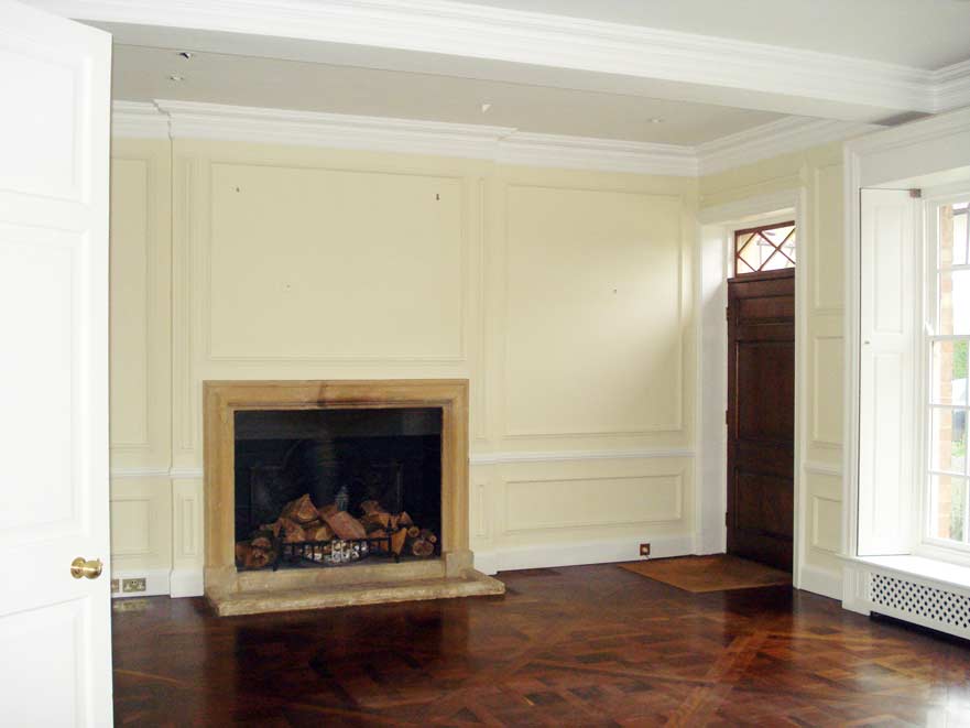 Complete redecoration plus conversion of cottage into two apartments