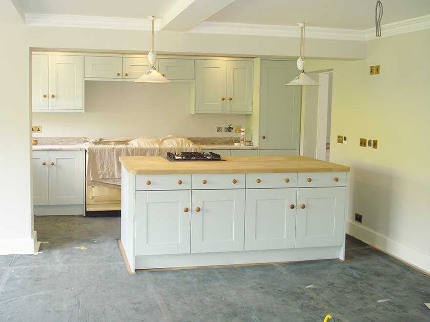 Complete house refurbishment including purpose made joinery