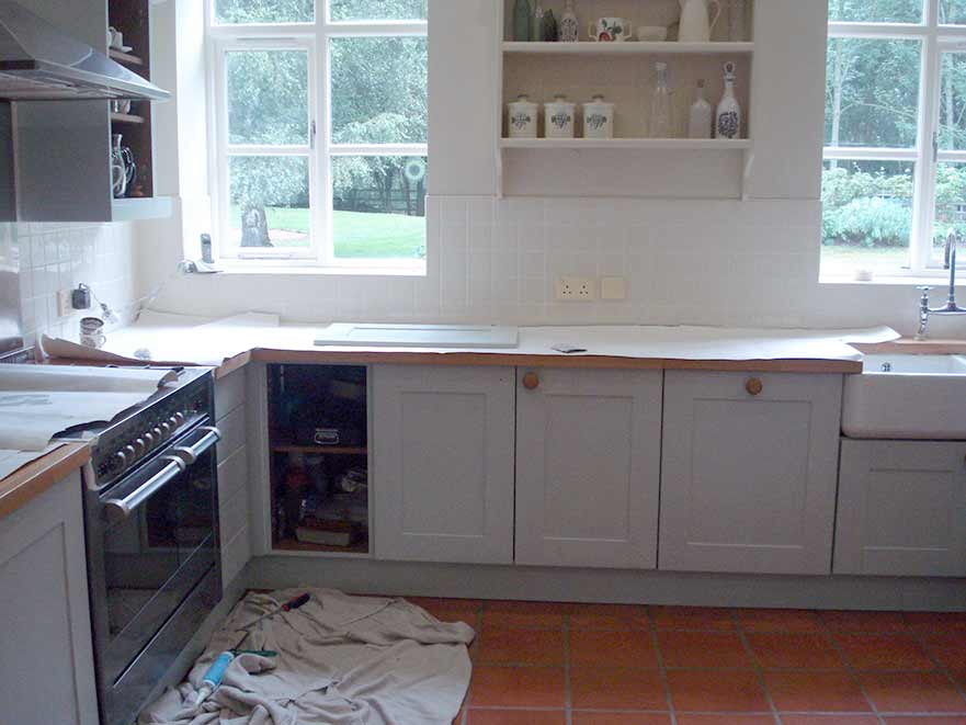 Complete house refurbishment including purpose made joinery