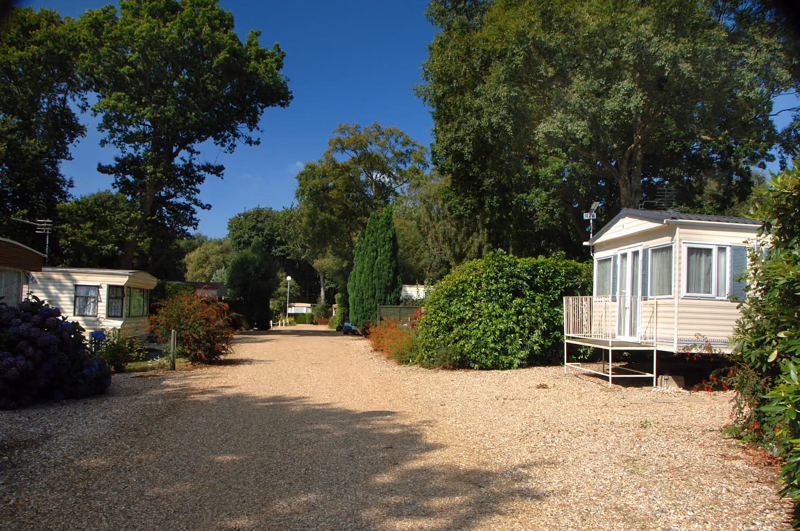 Woodlands caravan park static caravans