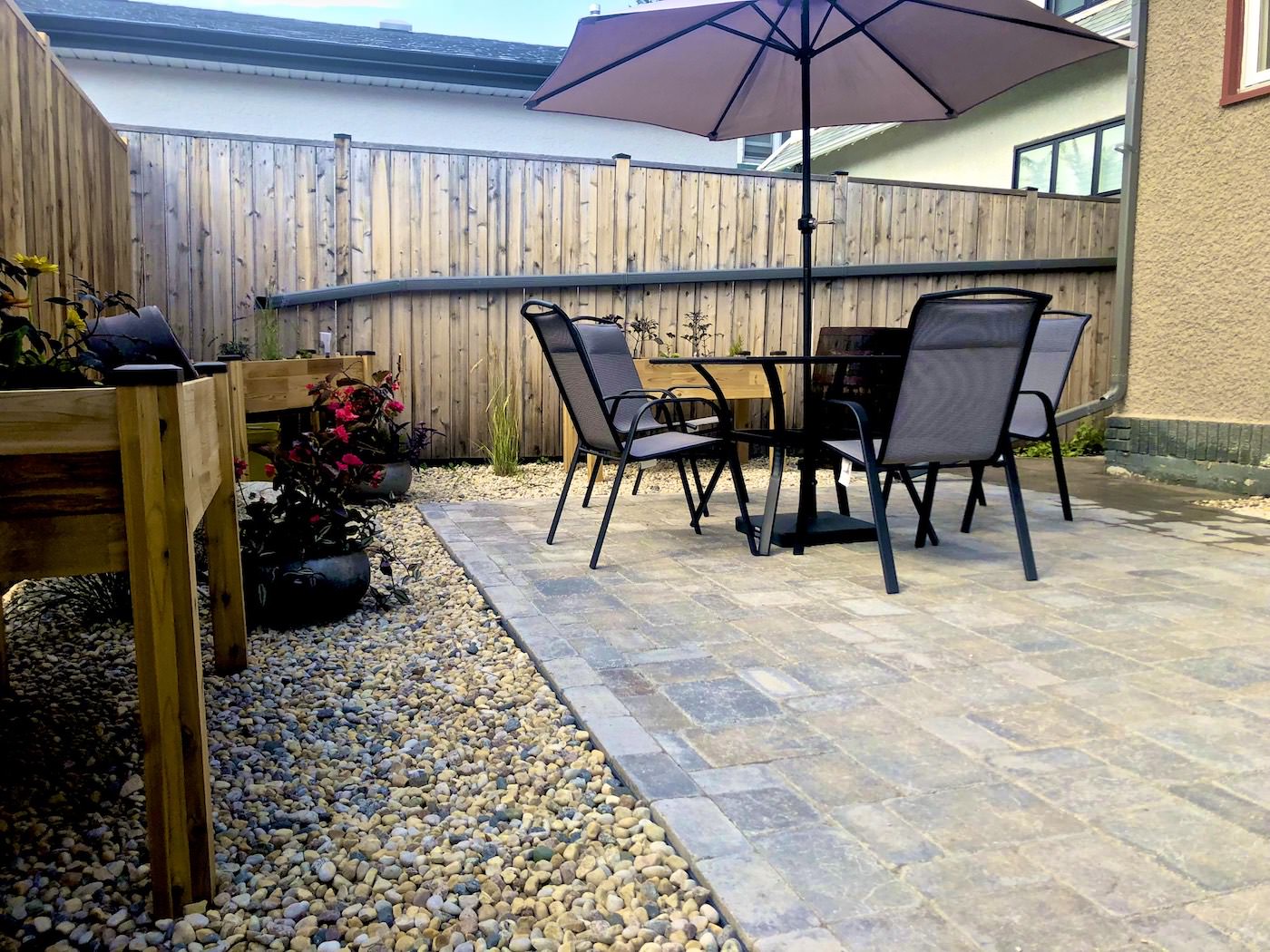 Backyard patio 2