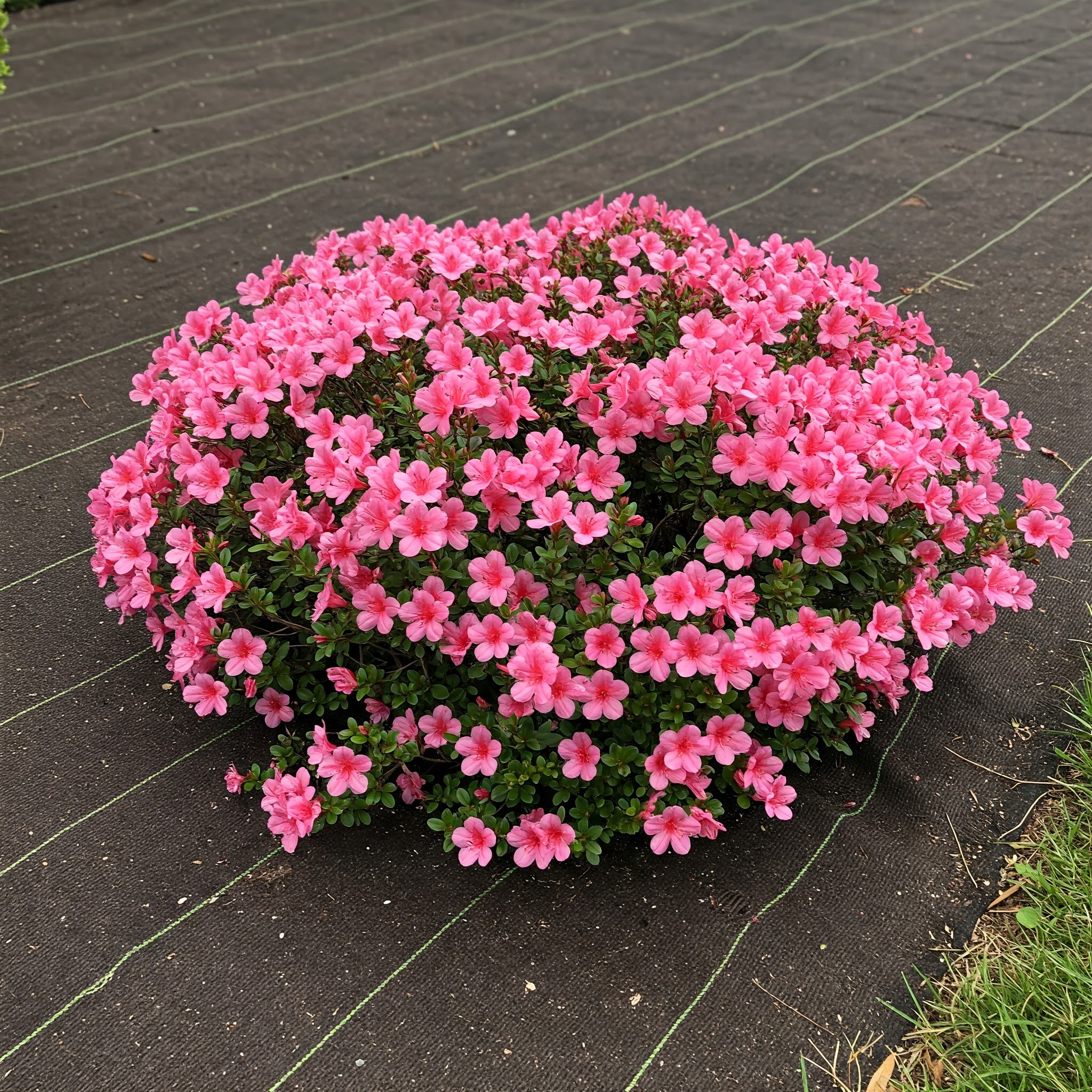 Landscape fabric used in Winnipeg landscaping
