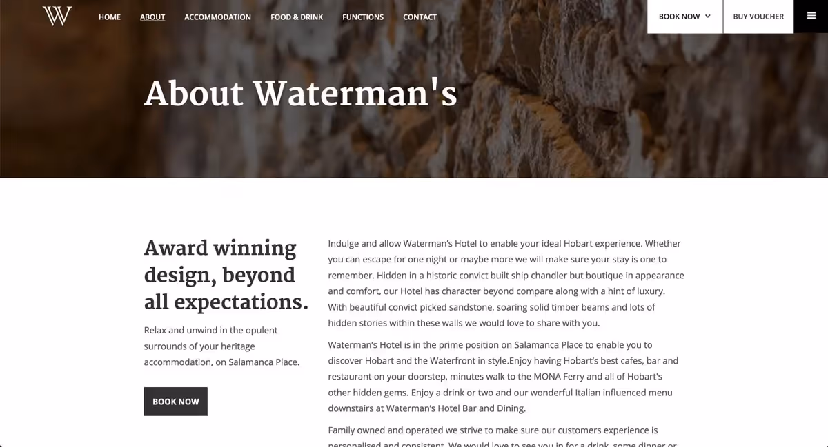 Waterman's Hotel and Accommodation