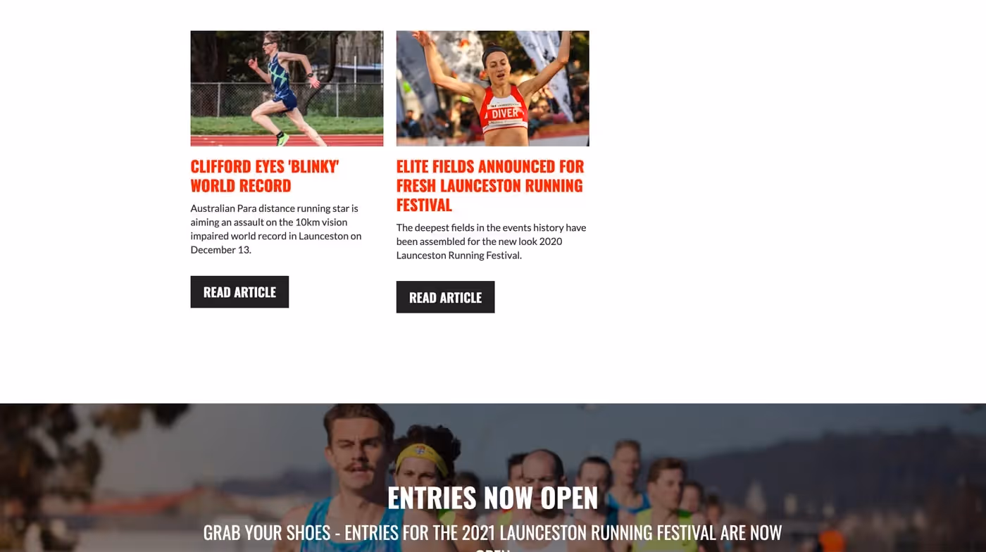 Launceston Running Festival