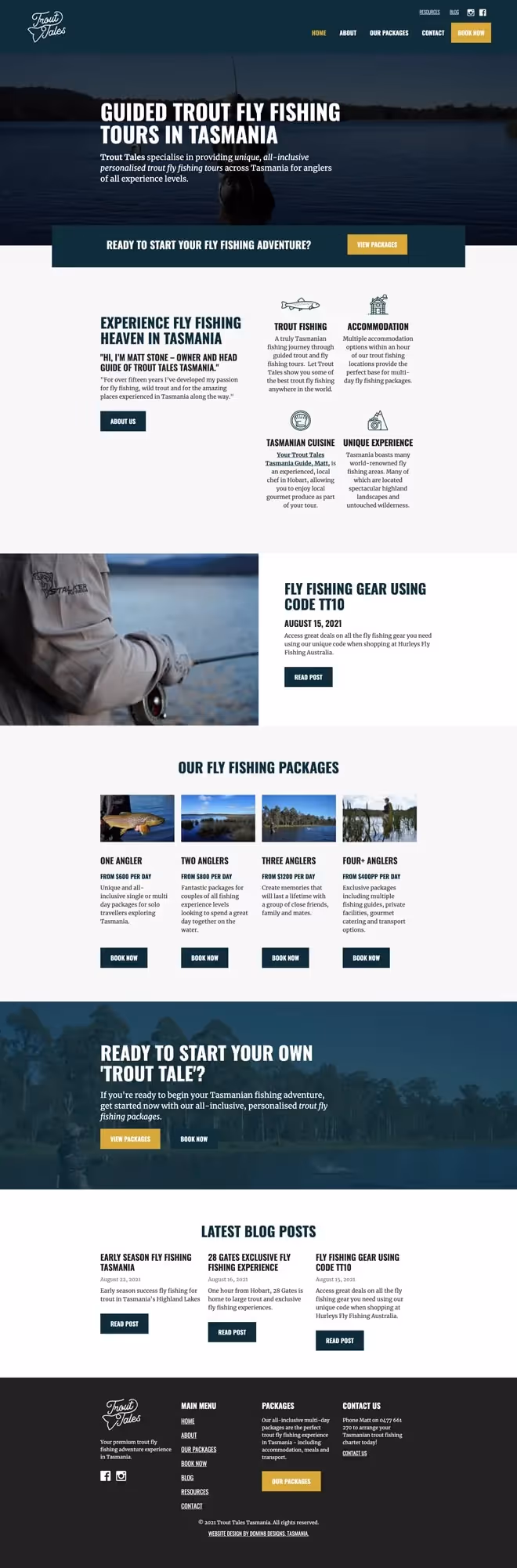 Trout Tales Tasmania