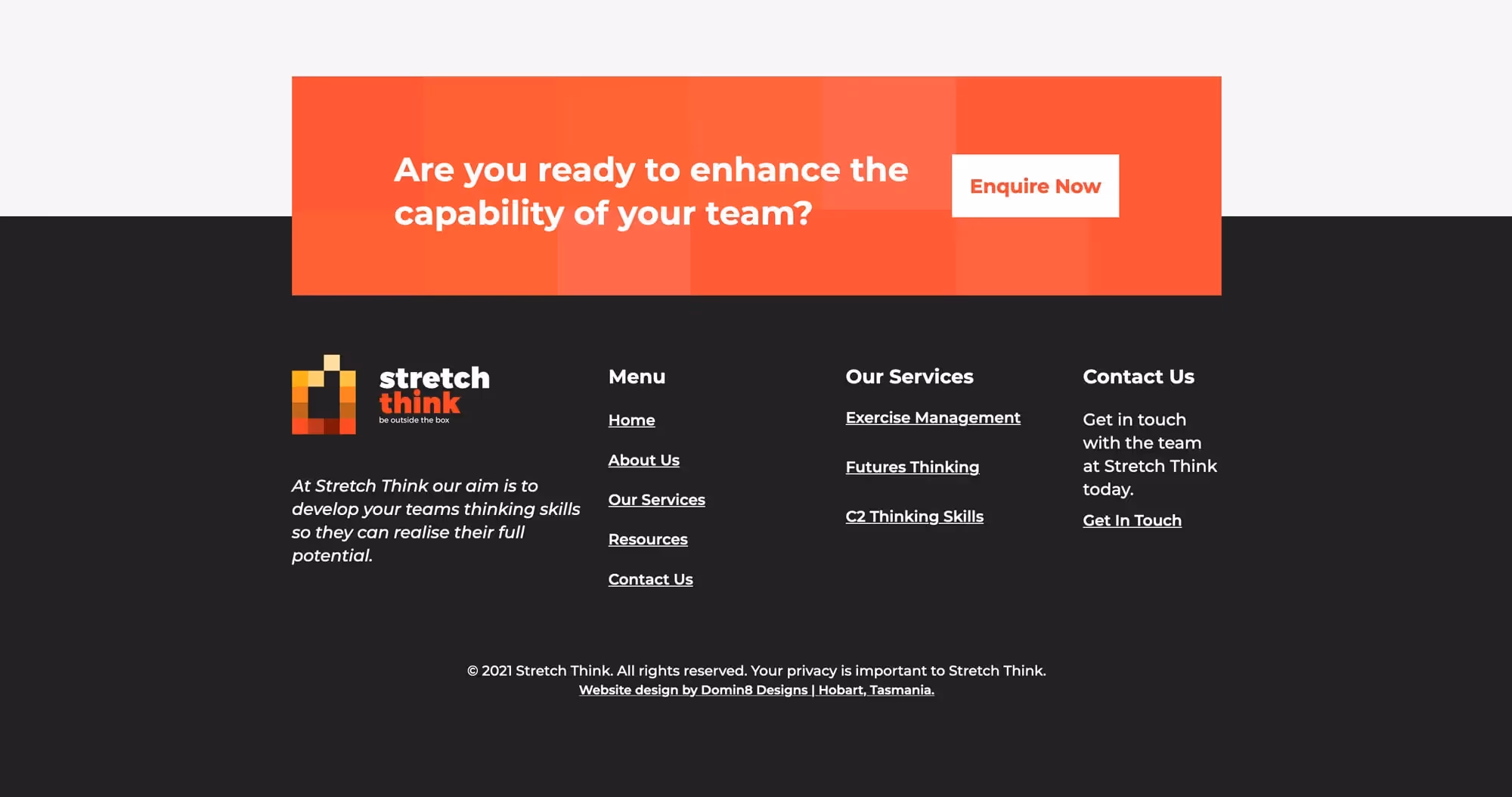 Stretch Think
