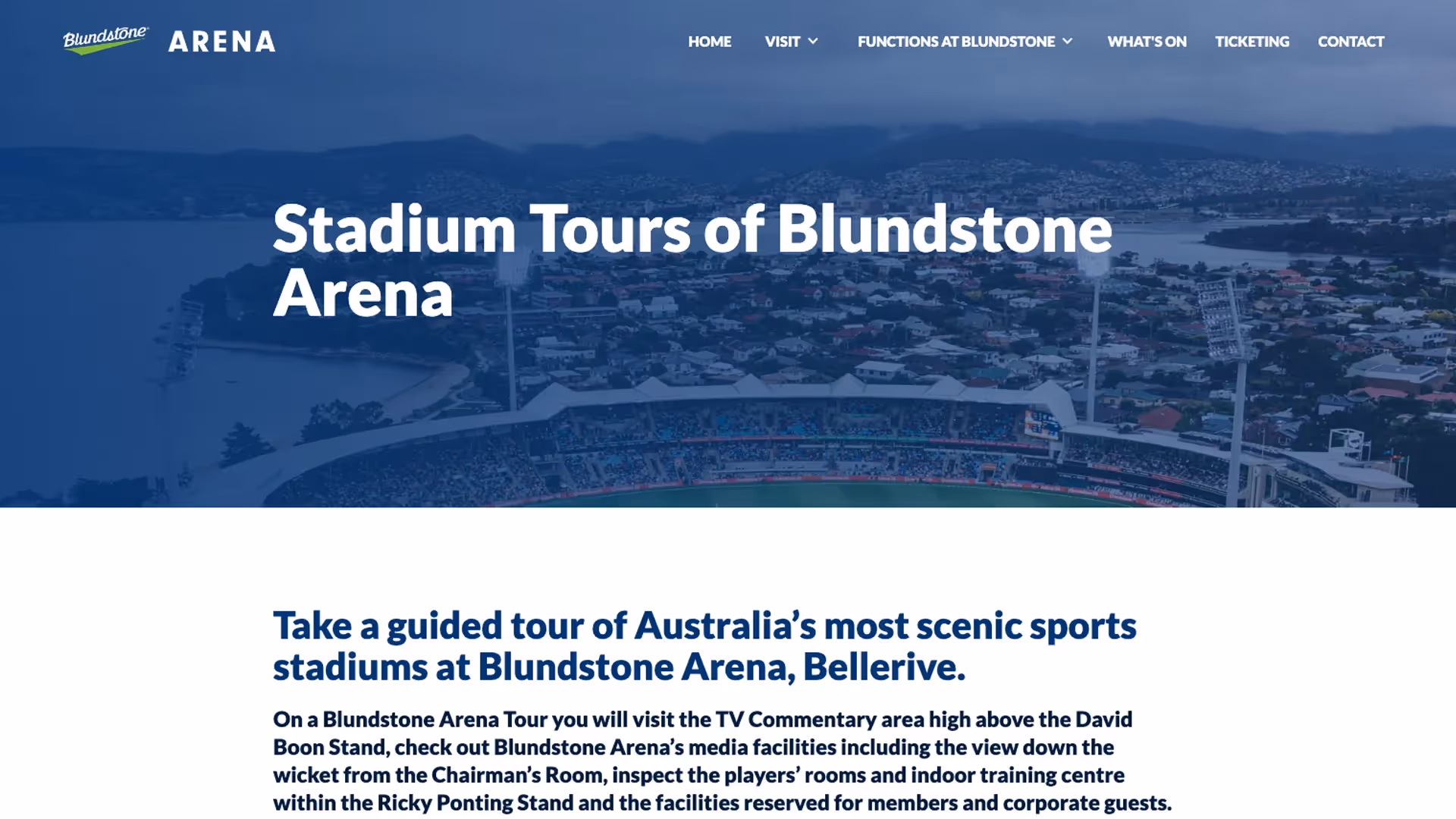 Blundstone Arena