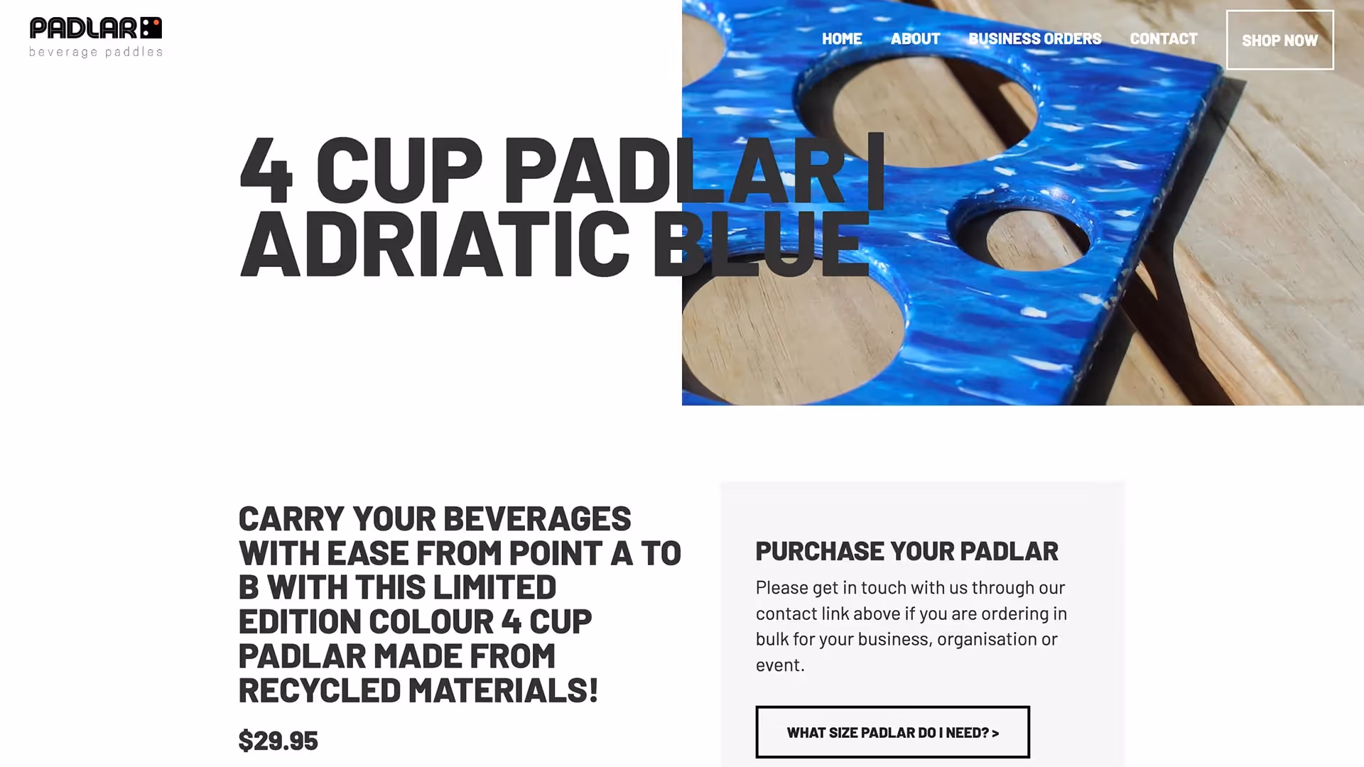 Padlar Beverage Paddles
