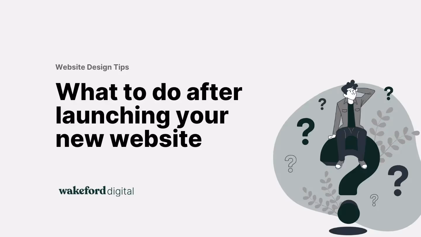 Post-Website Launch: Navigating the Next Steps for Success