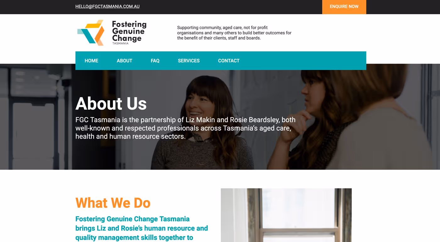 Fostering Genuine Change Tasmania
