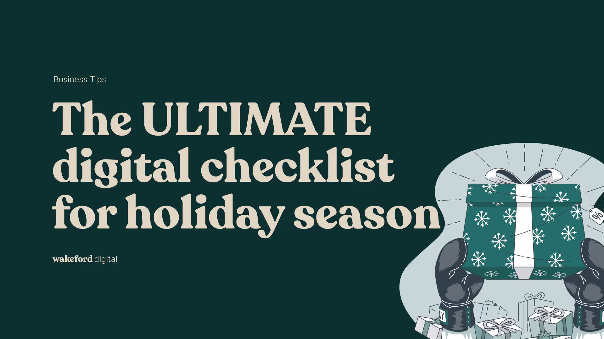 The Essential Checklist Every Business NEEDS To Do This Festive Season
