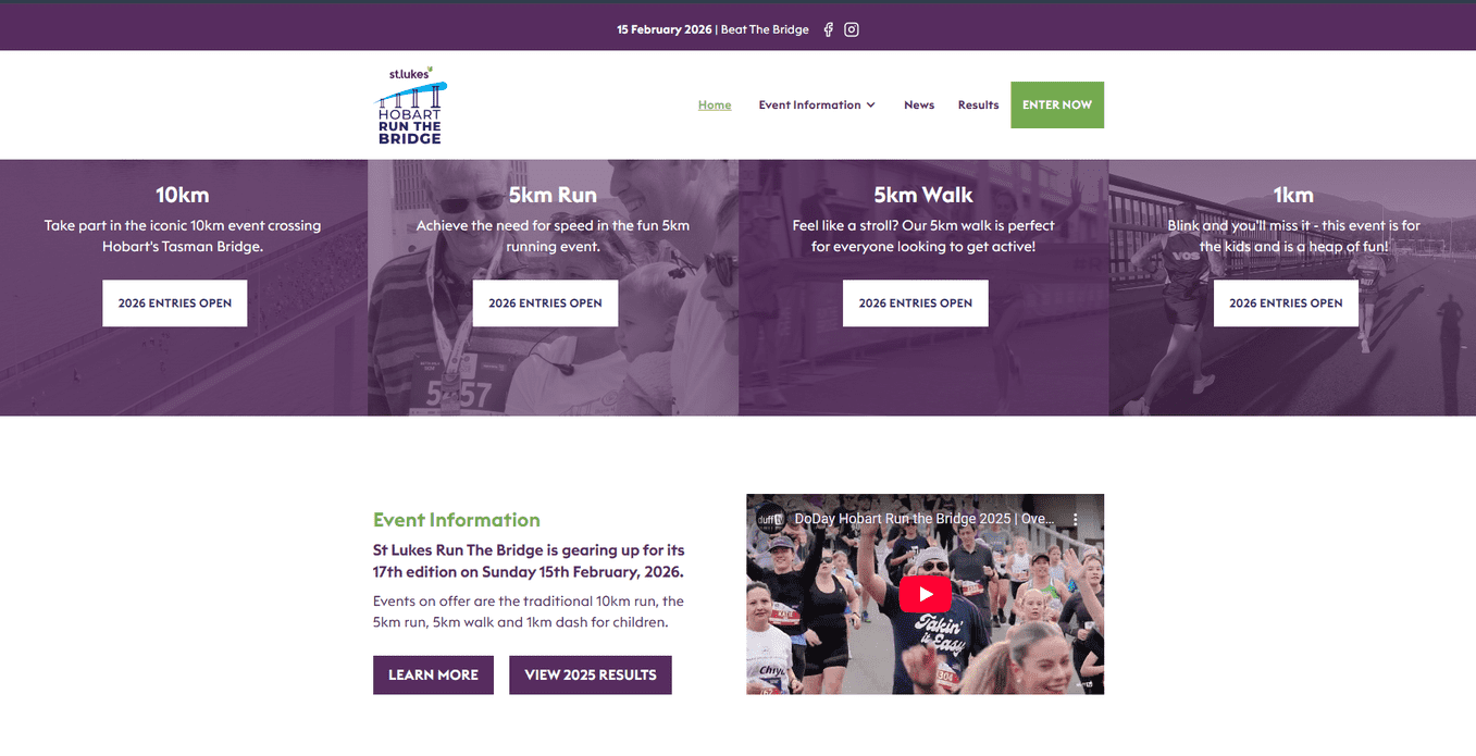 Hobart Run The Bridge