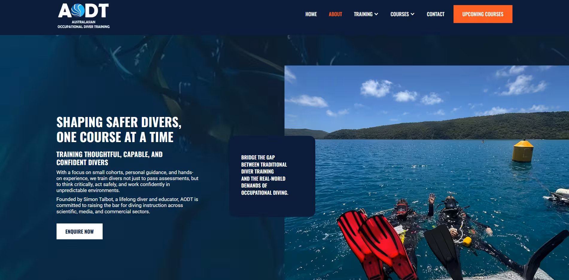 Australasian Occupational Diver Training (AODT)
