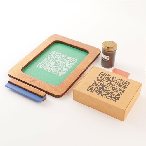 QR Kod Serigrafi Ambalaj