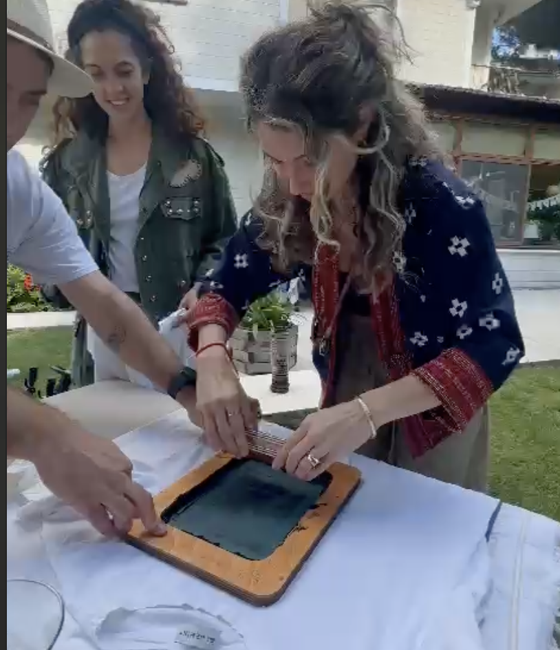 Kankamın oğlunun doğumgünü partisinde tişört bastım