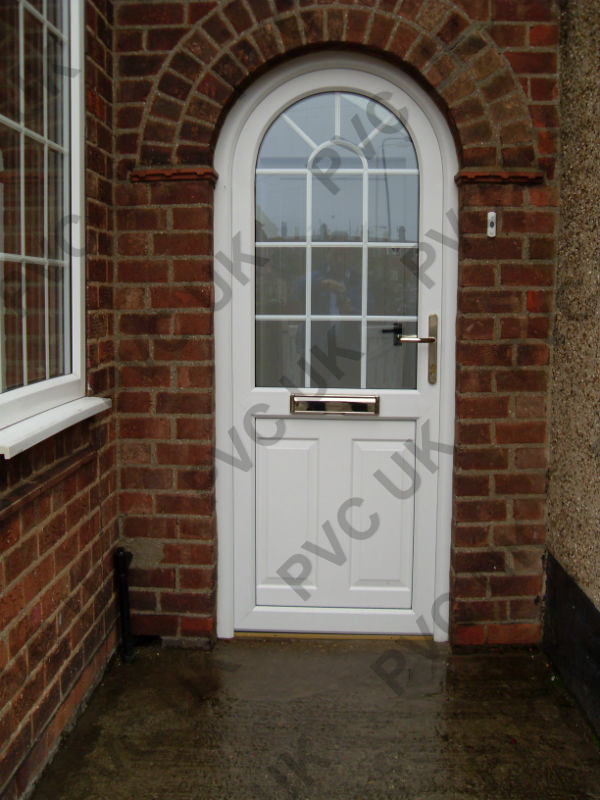 White PVC Door