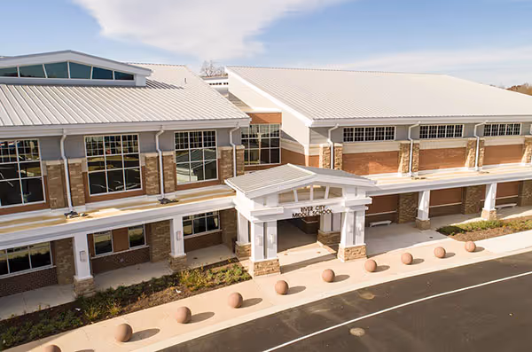 M&E Contractors competed HVAC and Plumbing work in River City Middle School