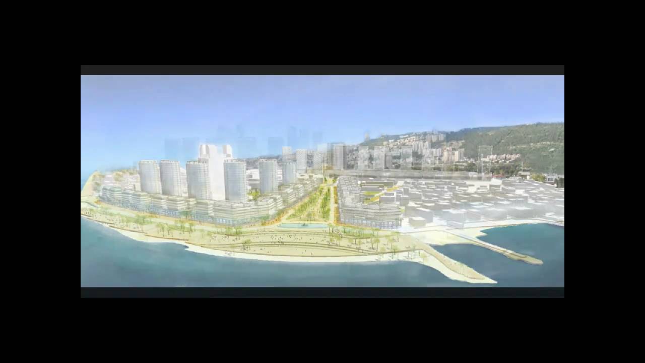 בת גלים שכונה חופית תיירותית - פיתוח החזית הימית