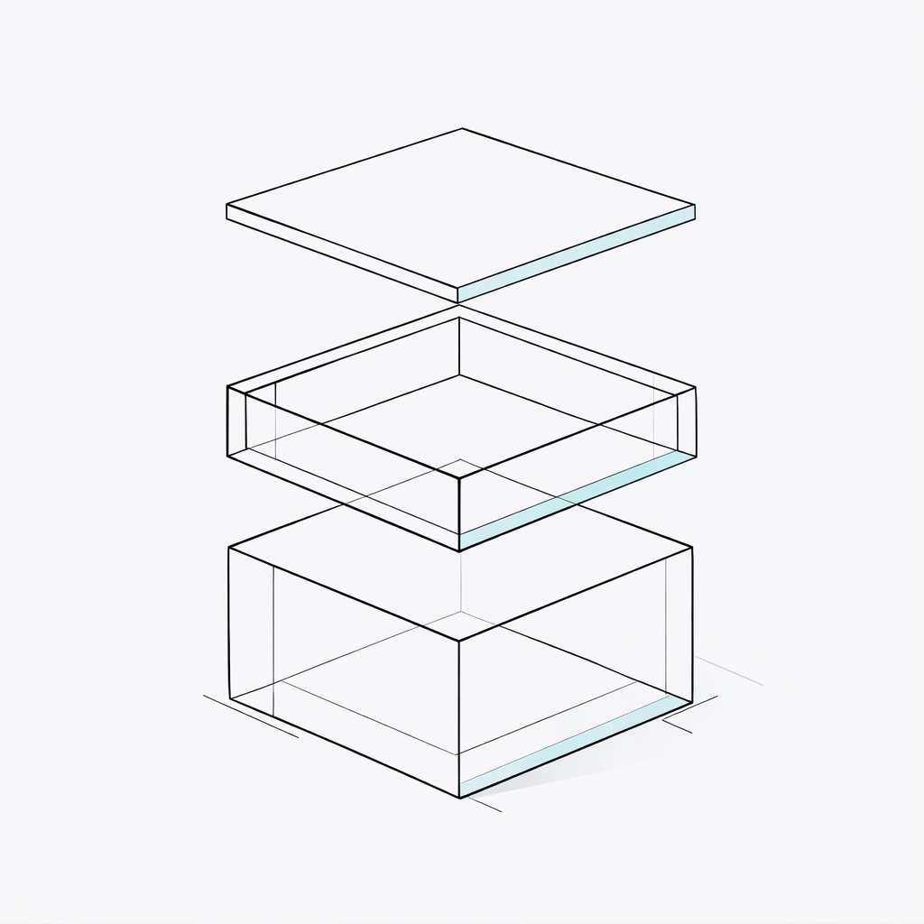 A diagram showing the three components of interchange plus pricing including network fees and markups.