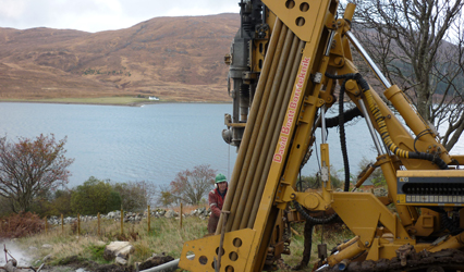 Borrteknik Borehole Drilling Scotland