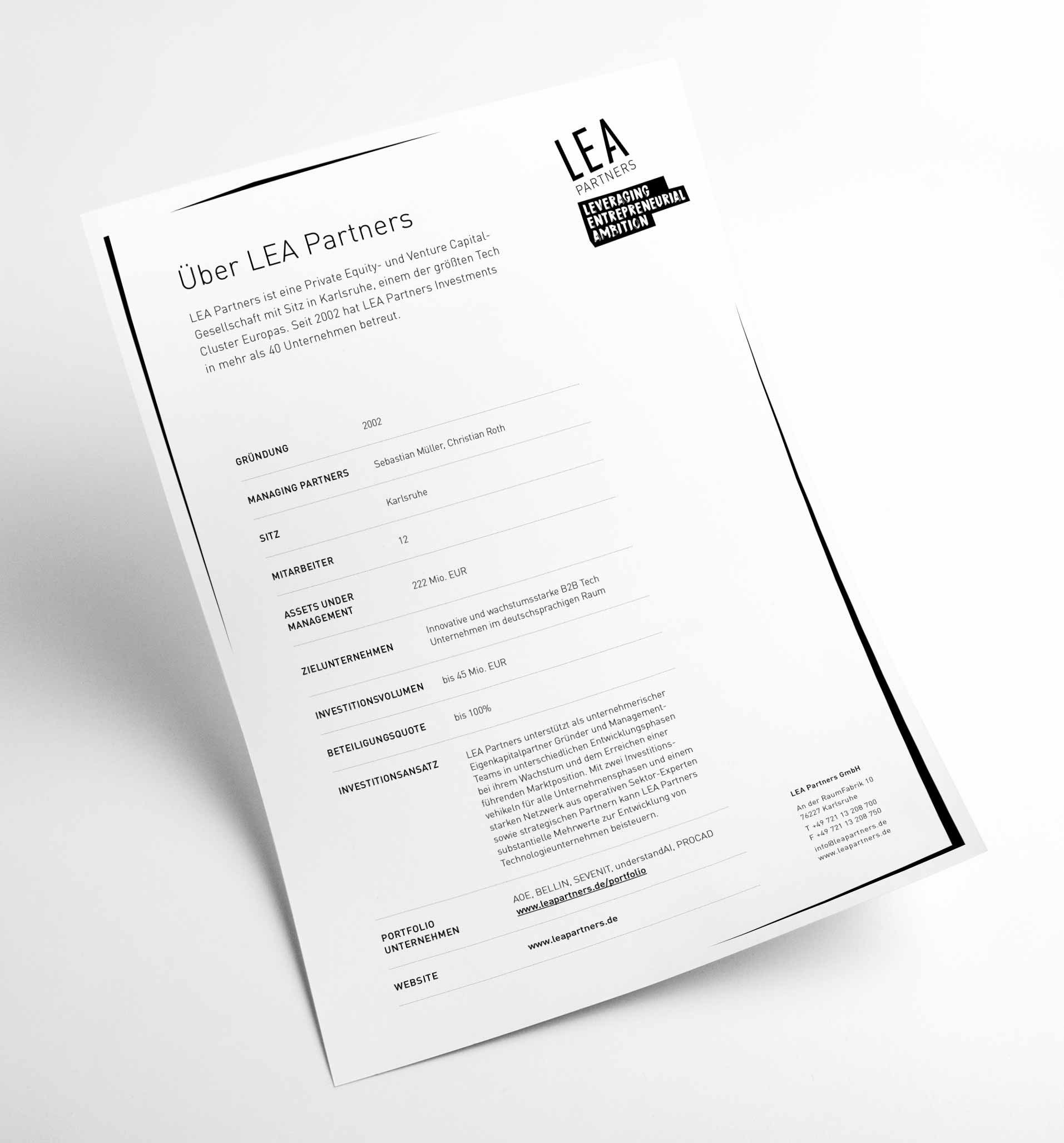 LEA Partner Briefpapier