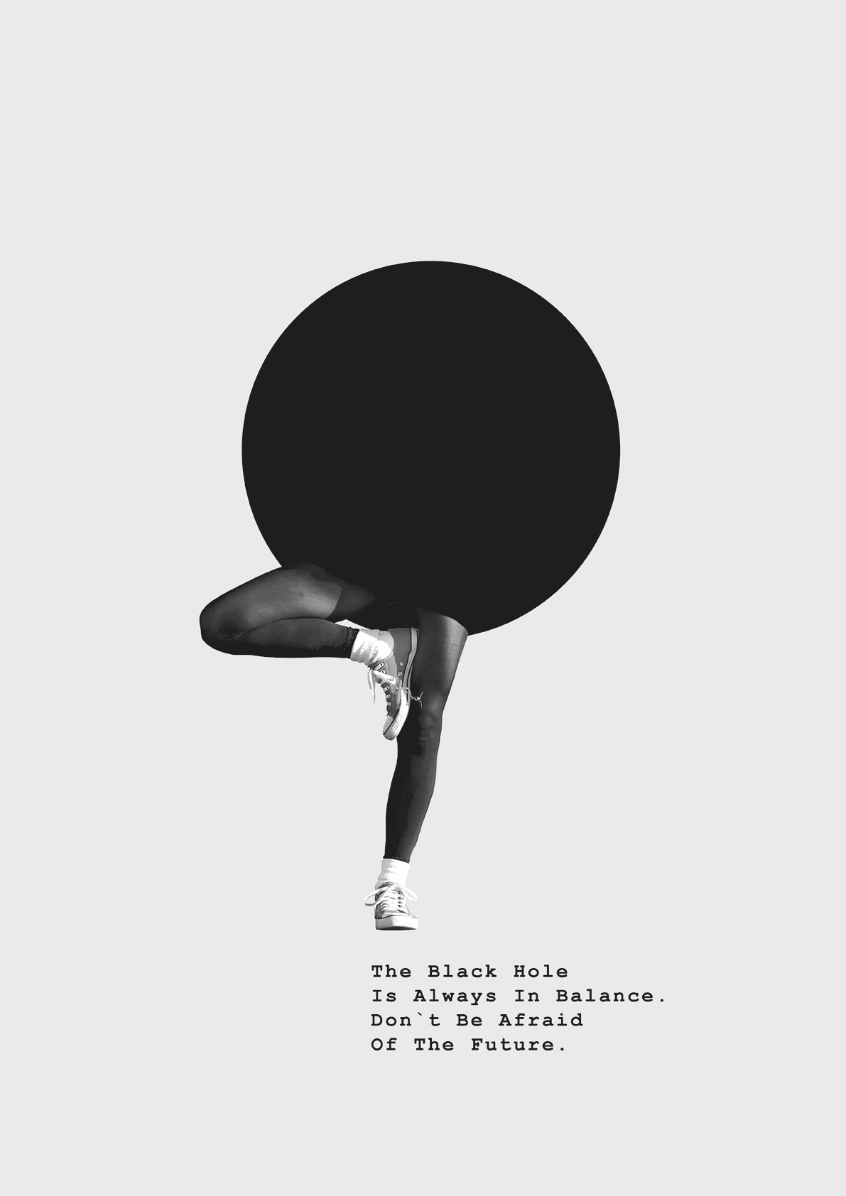 30 Minutes until High Noon – Plakat Thema Black Hole
