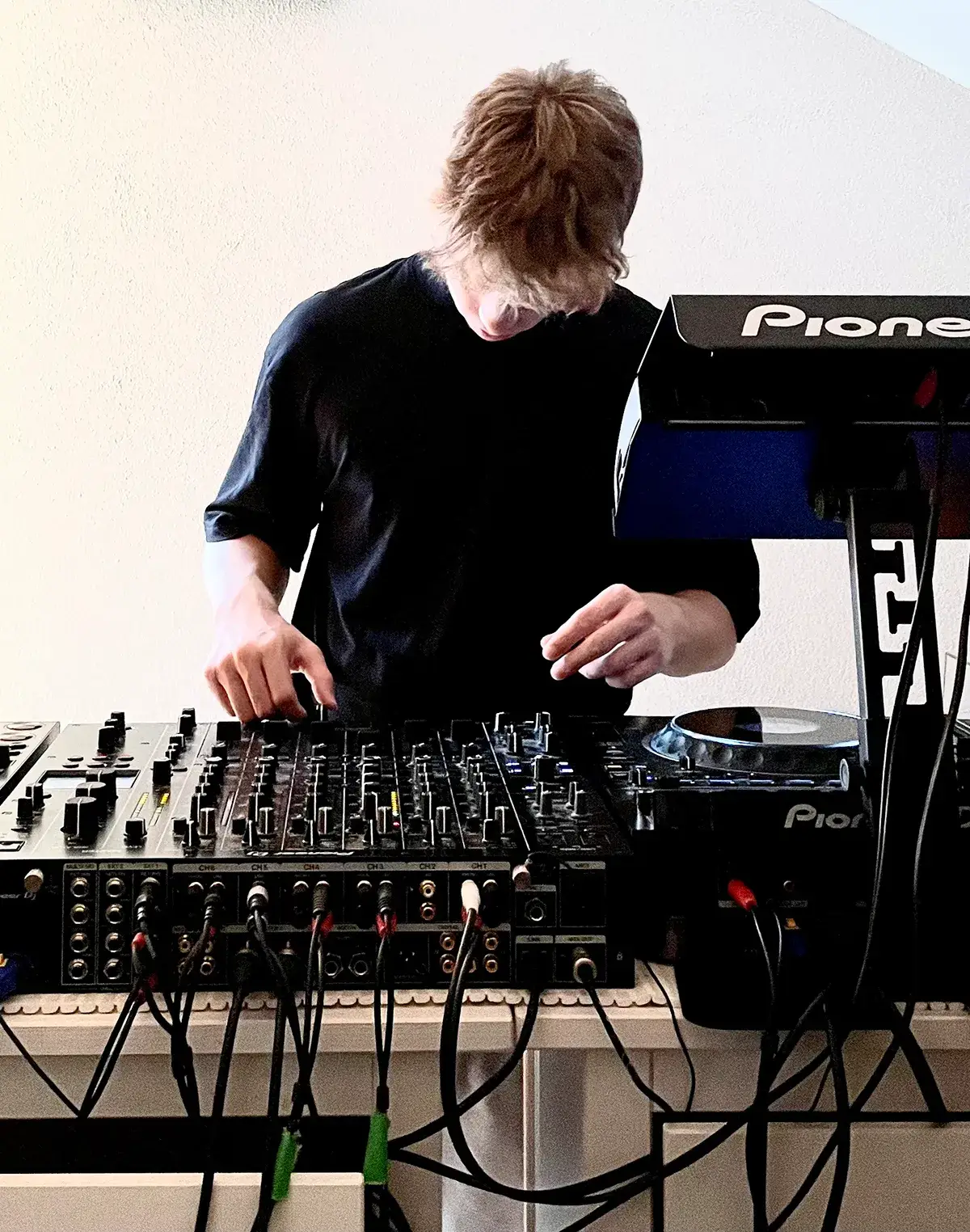 Der Sohnemann am Pult